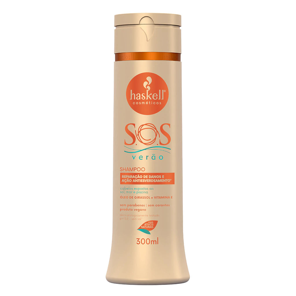 Shampoo Pós-Sol S.O.S Verão 300ml